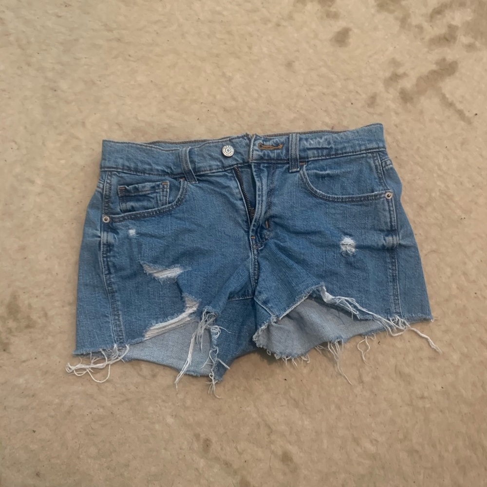 Old navy blue Jean shorts